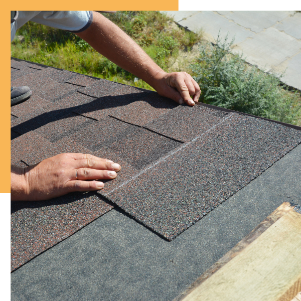 installing new shingles