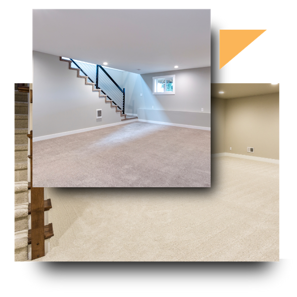 Remodeled basements