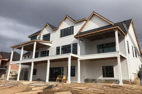 Residential home build in progress