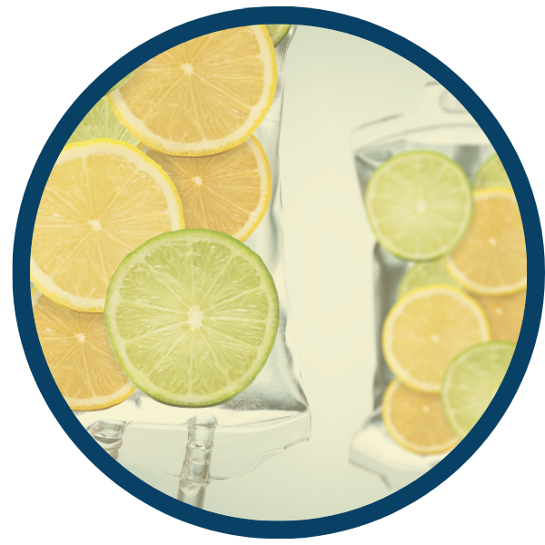 lemon and limes in hydration bag lemon and limes in hydration bag