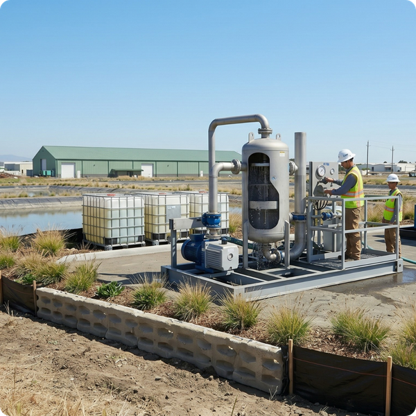 Wastewater management tech. Wastewater management tech.