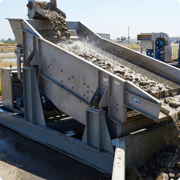 Screen Separation machine.