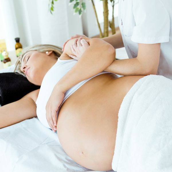 Comfortable Side-Lying Prenatal Massage Fort Collins