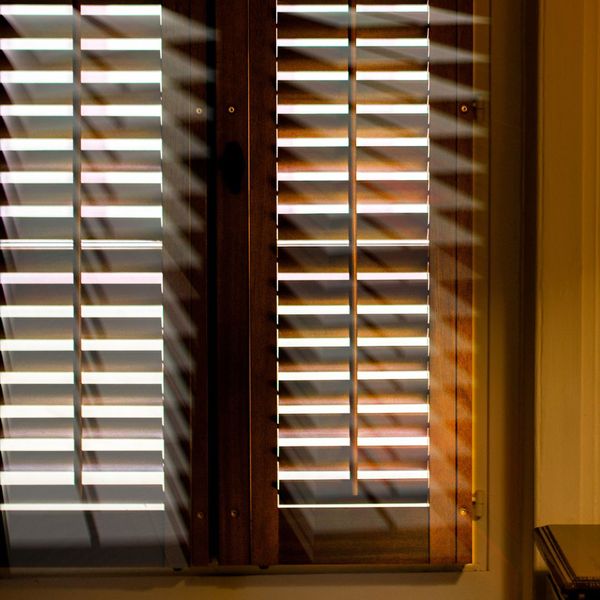 wooden interior plantation shutters