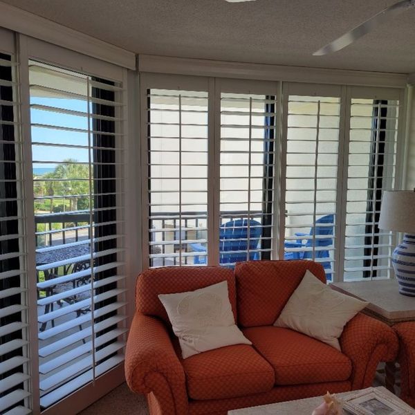 living room shutters