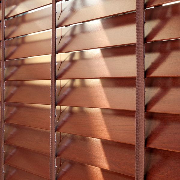 wooden blinds