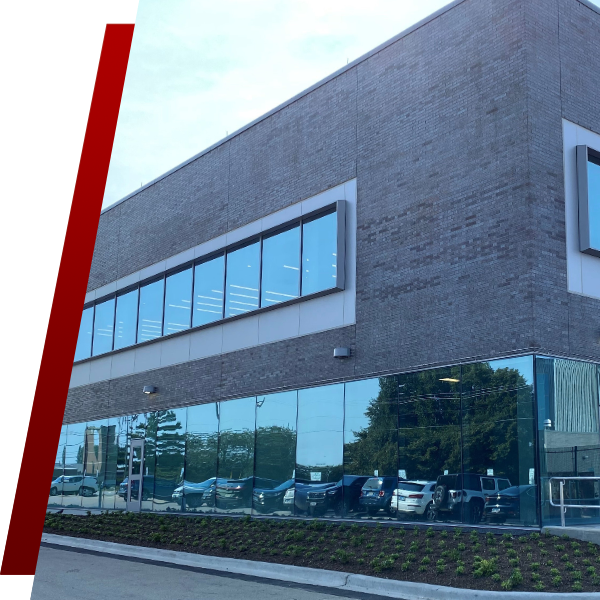 Building with large windows Building with large windows
