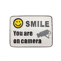 Reg $20 Sale $16 Smile You Are On Camera Plaque