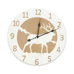 Reg $40 Sale $34 Deer Clock