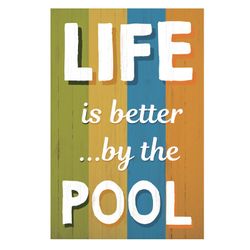 Reg $30 Sale $24 Pool Plaque