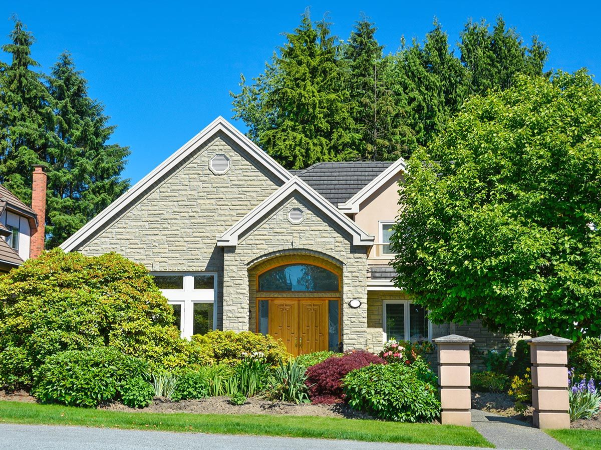 Beautiful suburban home.