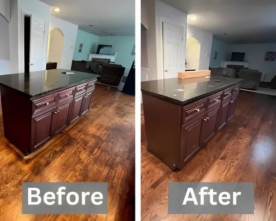 newly refinished flooring