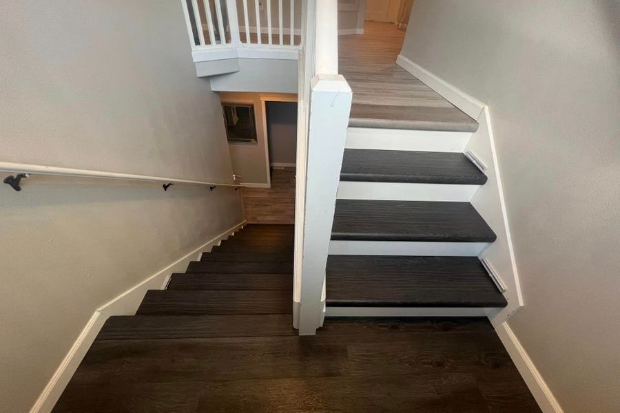 new stair flooring new stair flooring