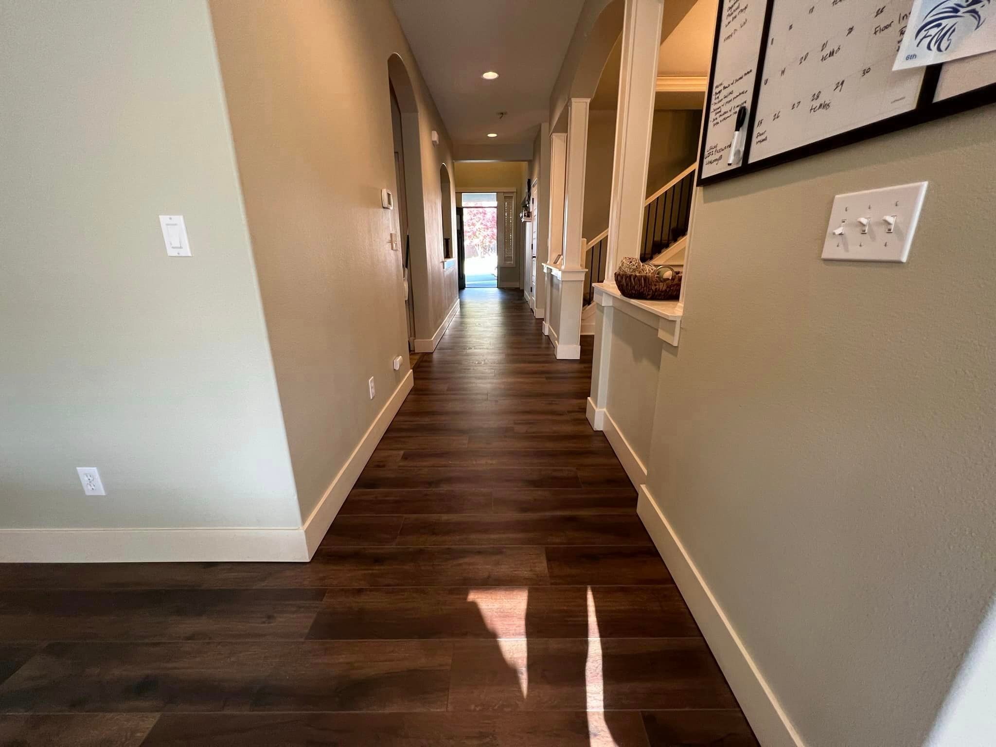 flooring in hallway