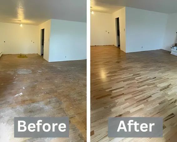 newly refinished flooring