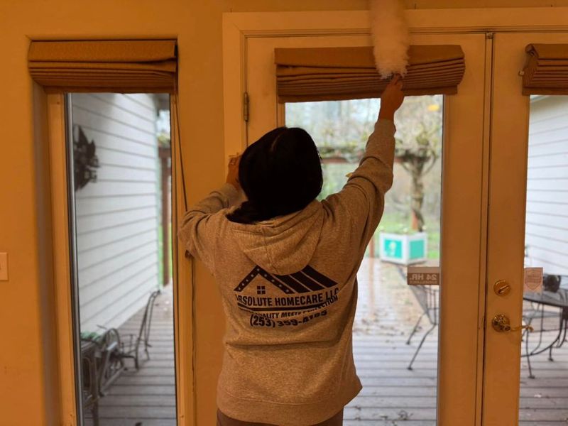 dusting home after install dusting home after install