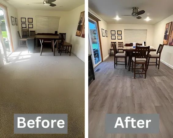 new flooring in home