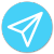 paper airplane icon