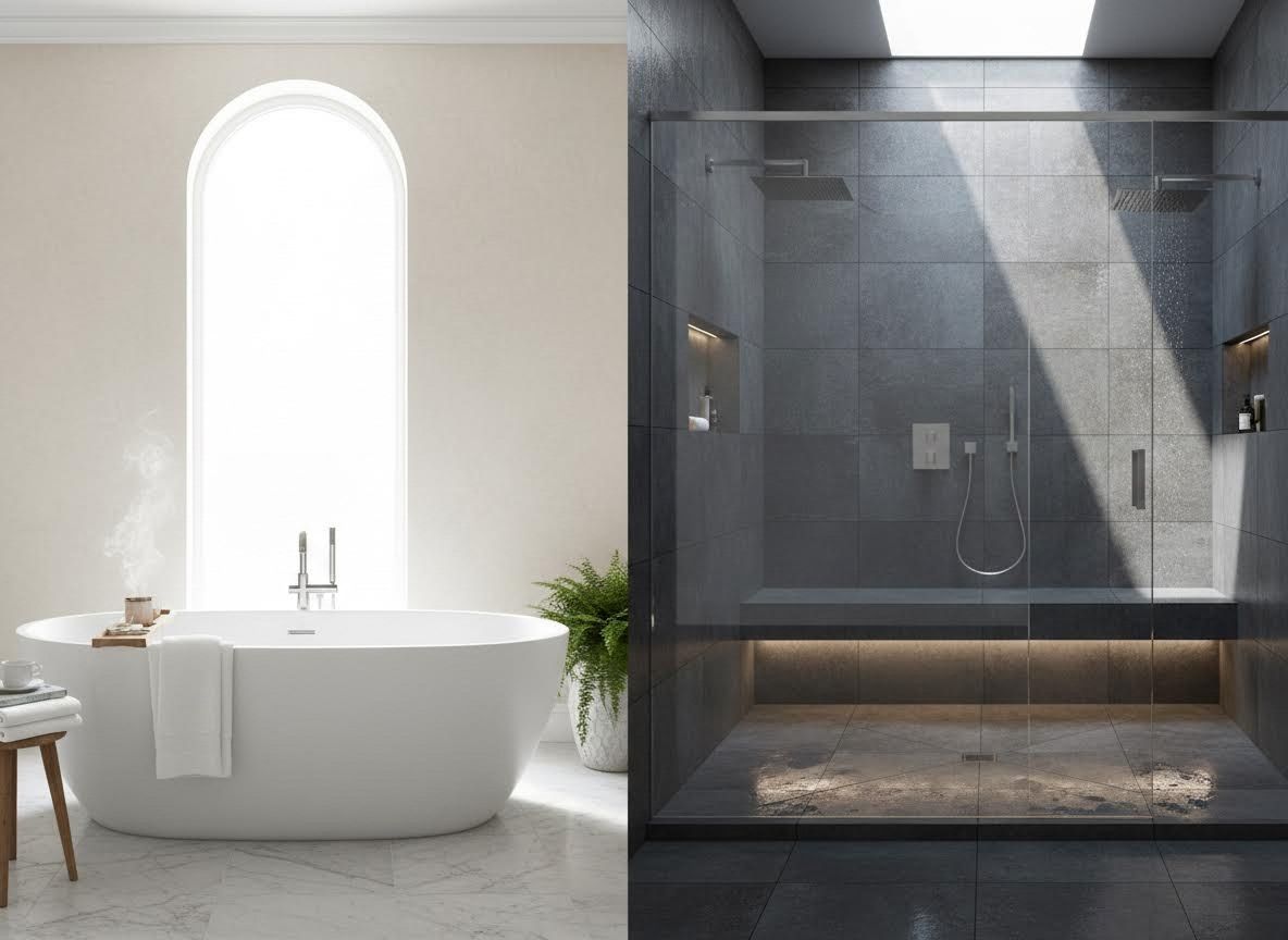 Modern Bathroom Design Comparison