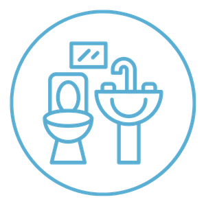 Bathrooms icon