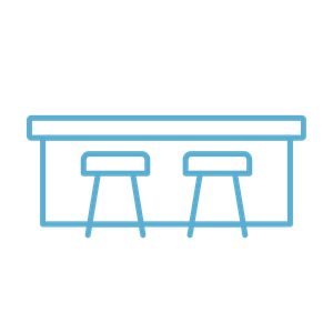 kitchen island icon