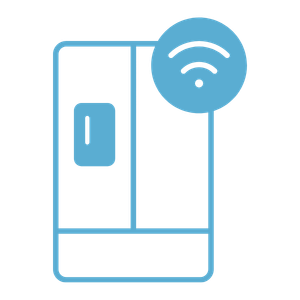 smart fridge icon