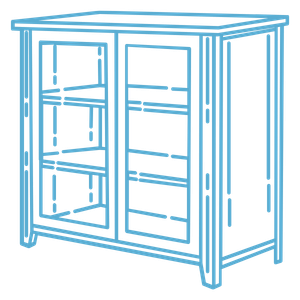 custom cabinet icon