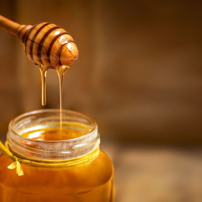 raw, natural honey