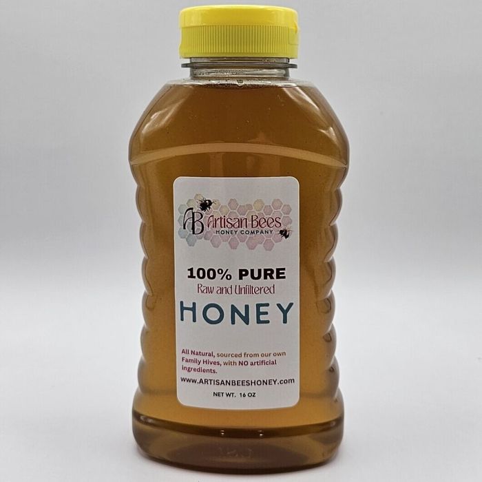 bottle of honey
