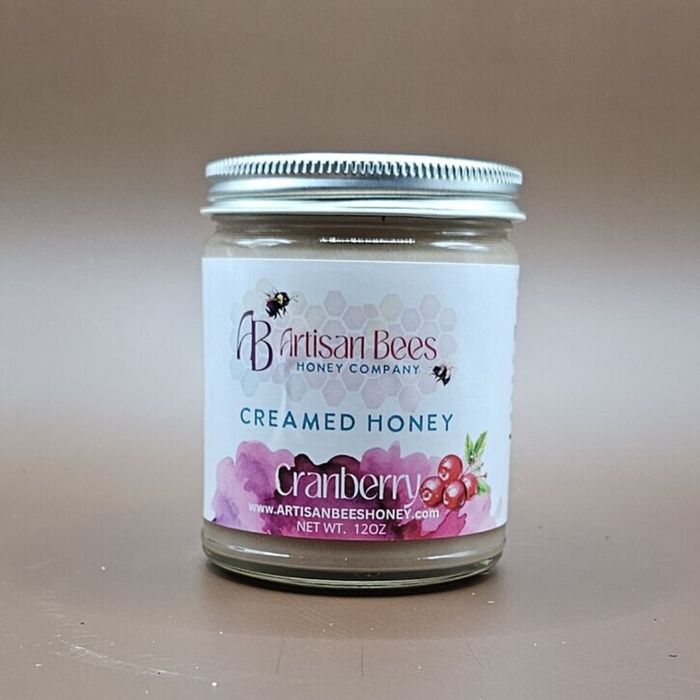 cranberry creamed honey