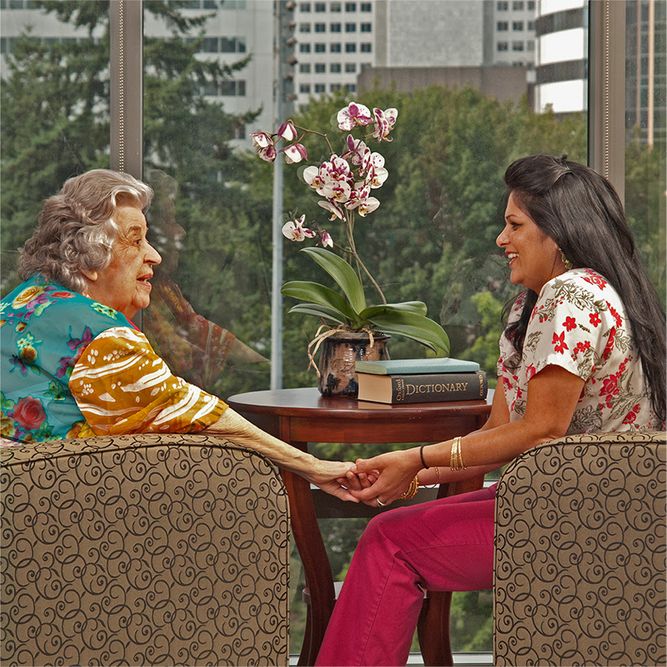 Horizon House resident with caregiver Horizon House Resident with caregiver.jpg