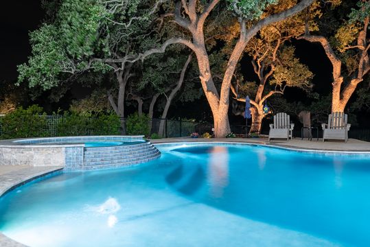 Wood Duck Pool and Patio - Shelly Bridge Point Bulverde Texas #21 Shelly Bridge Point Bulverde Texas