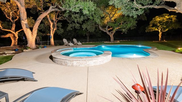 Wood Duck Pool and Patio - Shelly Bridge Point Bulverde Texas #15 Shelly Bridge Point Bulverde Texas