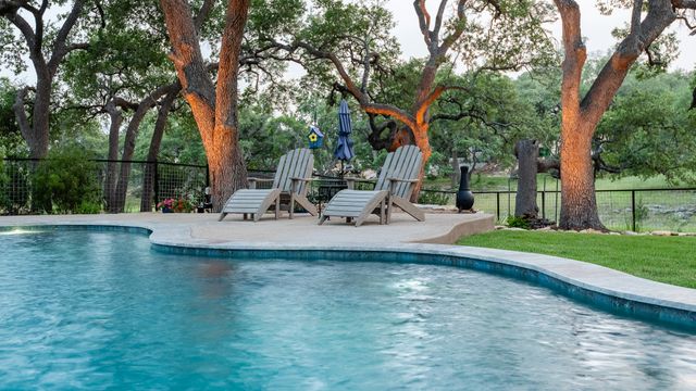 Wood Duck Pool and Patio - Shelly Bridge Point Bulverde Texas #4 Shelly Bridge Point Bulverde Texas