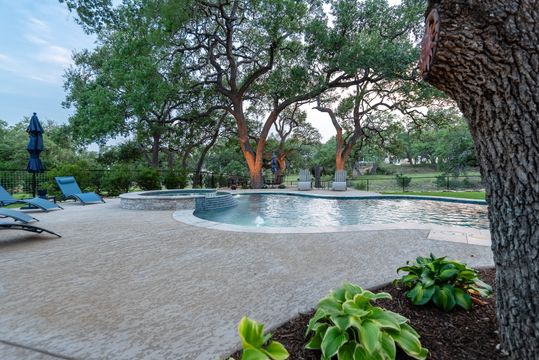 Wood Duck Pool and Patio - Shelly Bridge Point Bulverde Texas #2 Shelly Bridge Point Bulverde Texas