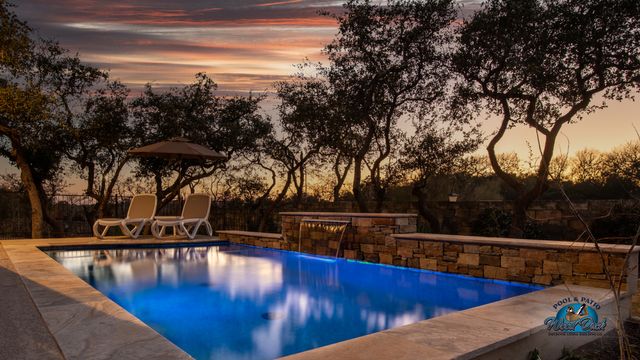 Wood Duck Pool and Patio - sunset spring #4