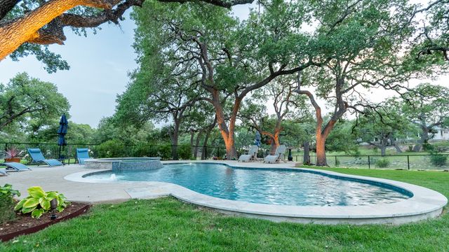 Wood Duck Pool and Patio - Shelly Bridge Point Bulverde Texas #3 Shelly Bridge Point Bulverde Texas