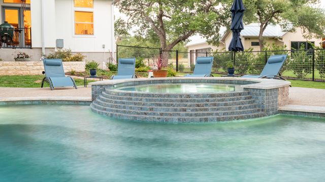Wood Duck Pool and Patio - Shelly Bridge Point Bulverde Texas #9 Shelly Bridge Point Bulverde Texas