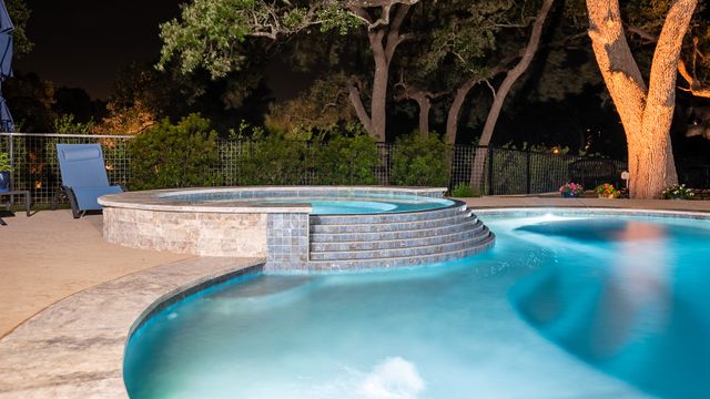 Wood Duck Pool and Patio - Shelly Bridge Point Bulverde Texas #13 Shelly Bridge Point Bulverde Texas
