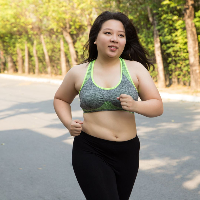 woman running