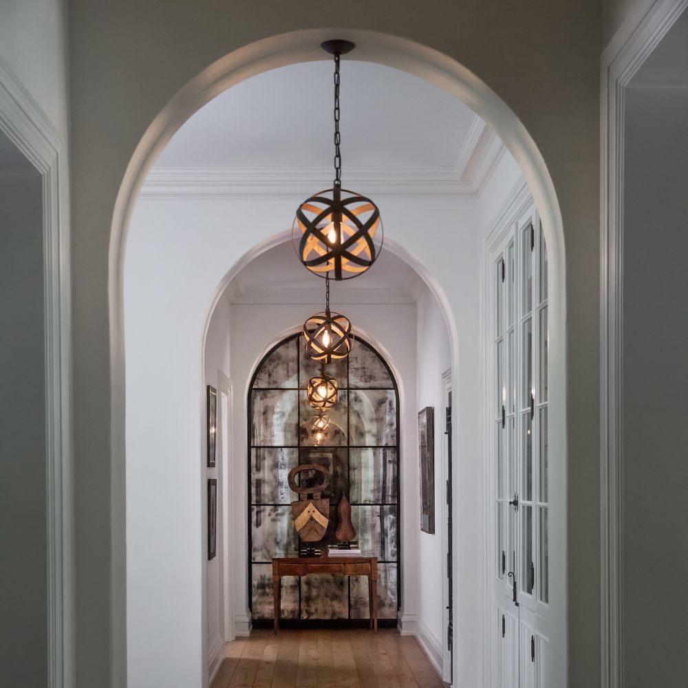 Entry foyer lighting chandelier