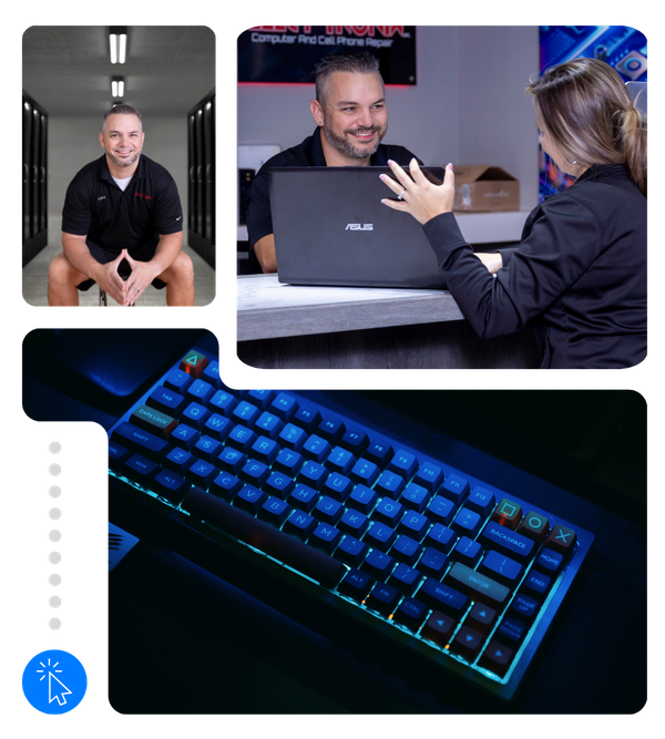 employees at Select Tronix