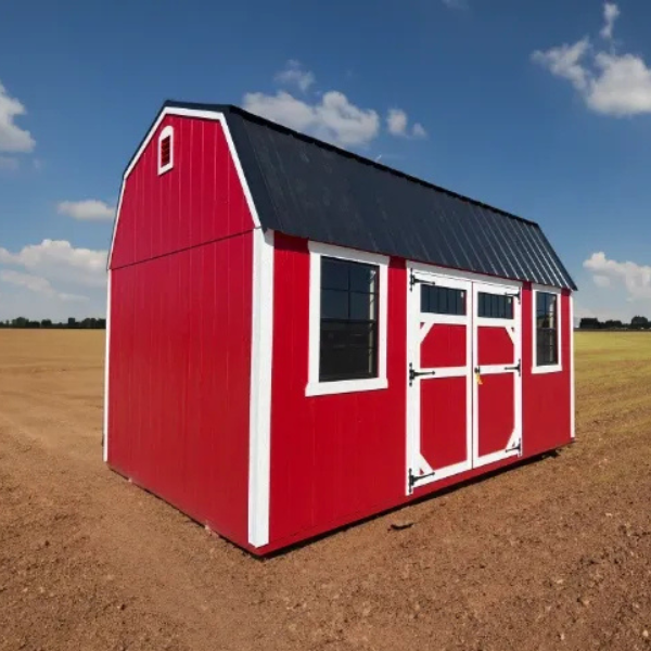 red barn.