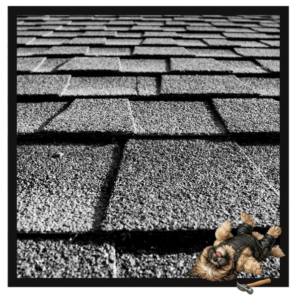 Shingle roof material
