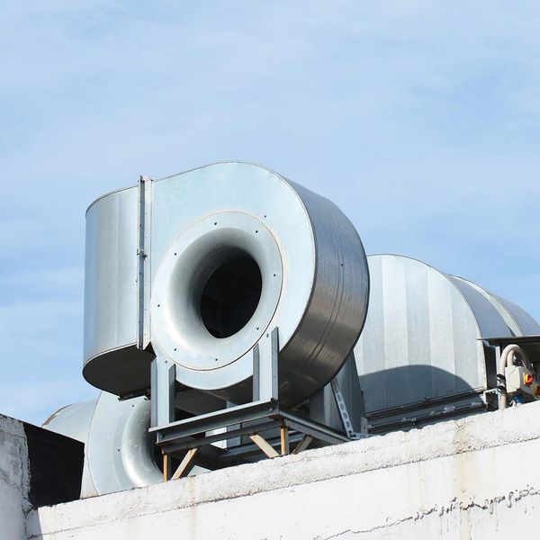 Industrial air conditioning and ventilation systems.