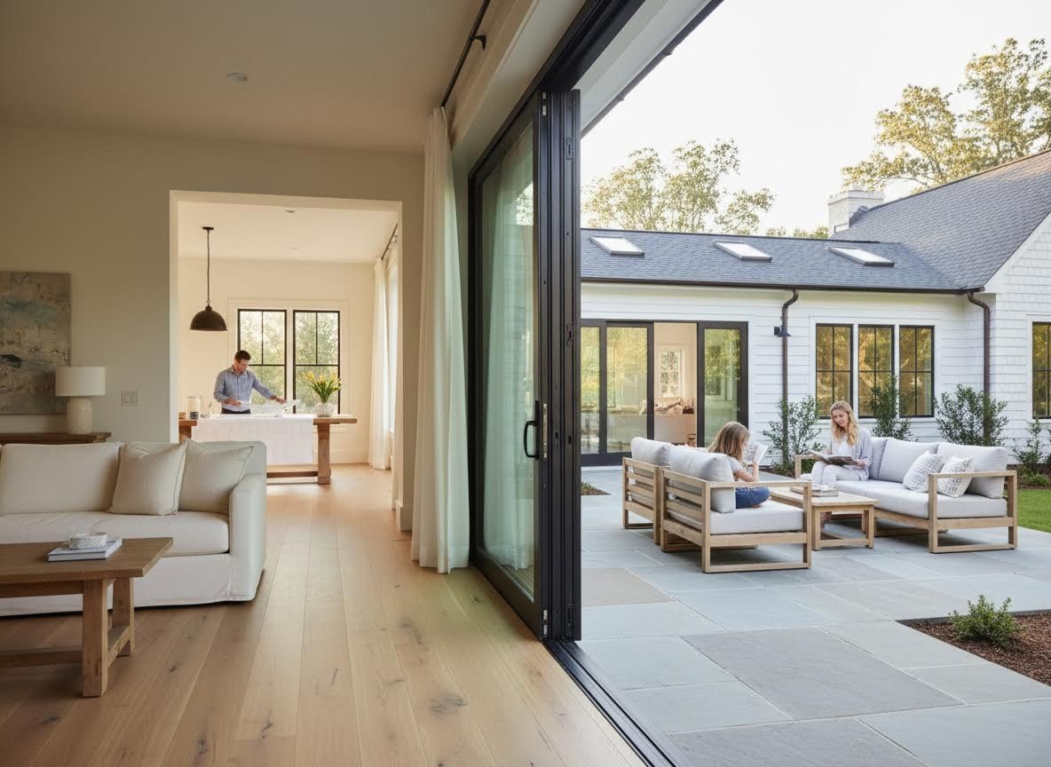 Modern Indoor-Outdoor Home with Patio