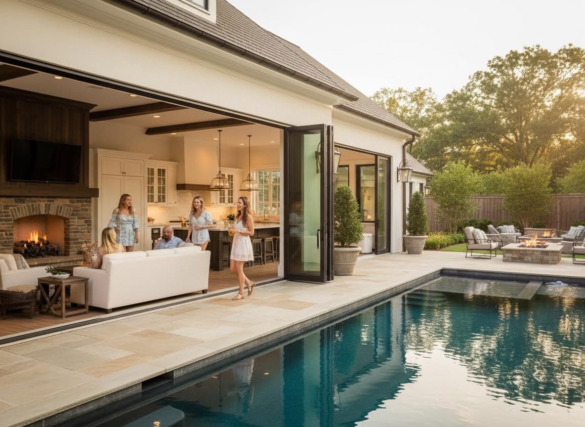 Luxury Home with Indoor-Outdoor Living and Pool