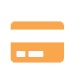 Icon of a credit card