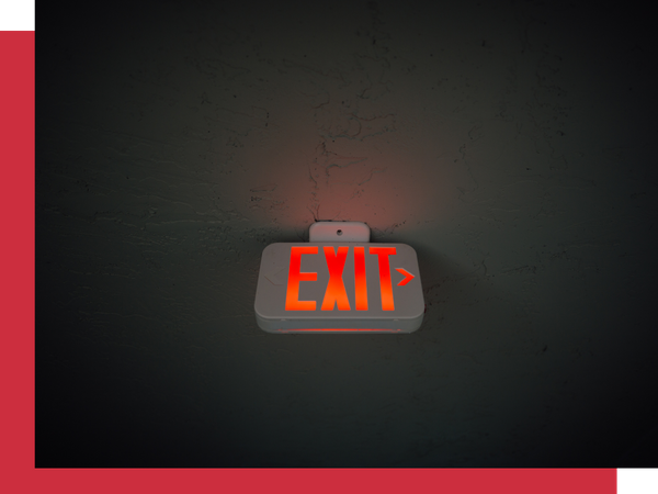 exit sign