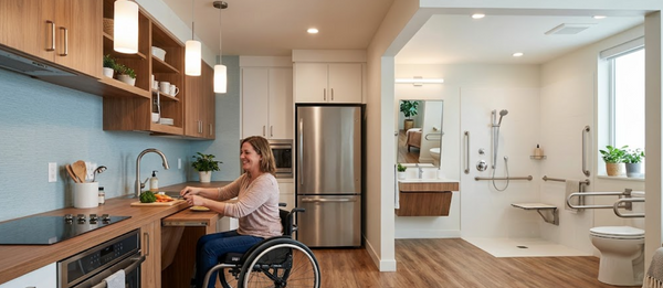 Barrier-free kitchen design Ontario
Accessible bathroom renovations GTA
Supportive housing construction Brampton
Group home accessible modifications
